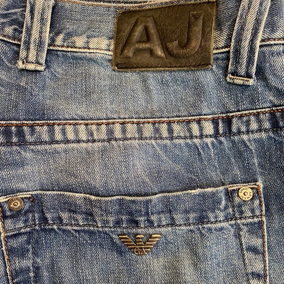 ARMANI JEANS Men’s Blue Jeans Sz 34 - Picture 3 of 15